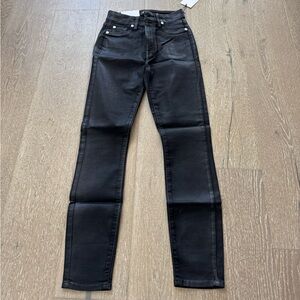 7 for all Mankind high-waist super skinny jeans